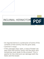 Inguinal Herniotomy