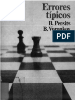 Escaques-Errores Tipicos - Persist - Voronkov