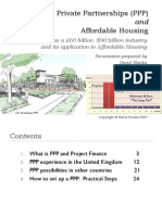 Public Private Partnerships (PPP) and Affordable Housing by David Hoicka