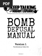 Bomb Defusal Manual