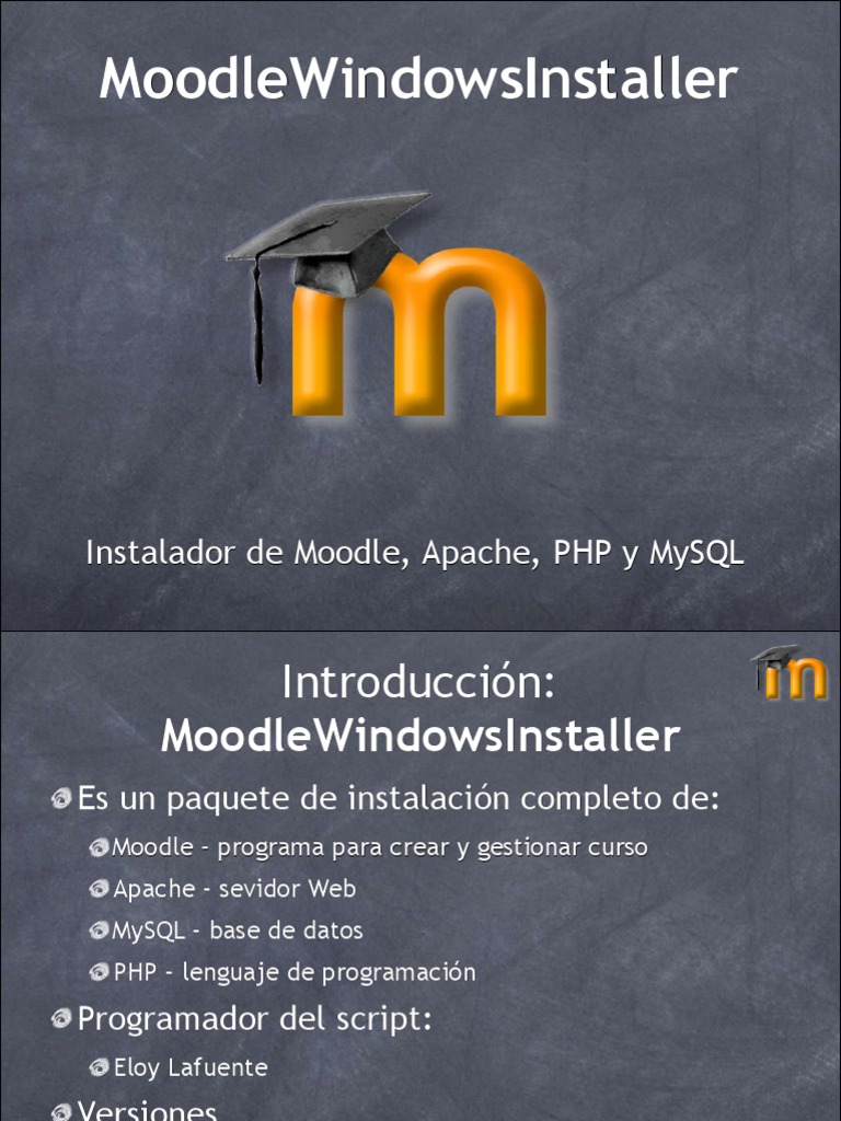Moodle Windows Installer | PDF | Moodle | Php