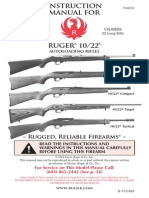 Ruger 10/22 Rifle Instruction Manual