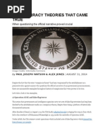 Operation Mockingbird - An Overview and History | PDF | Central ...