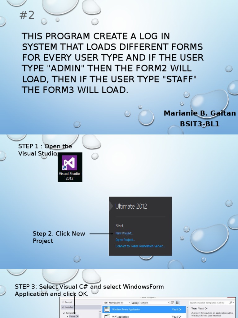 User-Specific Login System Guide | PDF