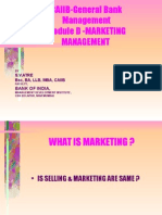 CAIIB-General Bank Management Module D - Marketing Management