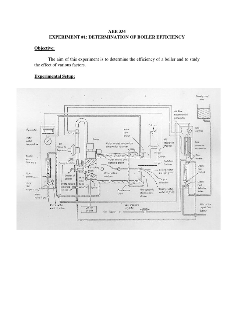 Boiler Efficiency Experiment Analysis | PDF | Heat | Combustion