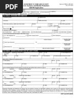 Download US Customs Form CBP Form 823S - SENTRI Application by Customs Forms SN28539860 doc pdf