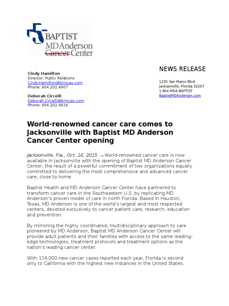 News Release-FULL BMDA | PDF | Doctor Of Medicine | Patient