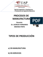 Introduccion A Los Procesos de Manufactura