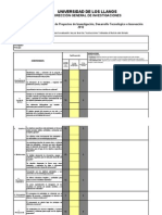 Formato para Evaluación Proyectos de Investigación