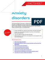 Anxiety Disorders Factsheet