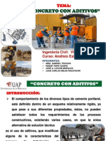 Exposición Concreto Con Aditivos PDF