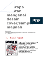 Desain Grafis Cover Majalah