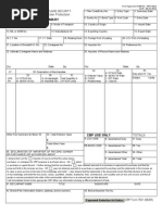 U.S. Customs Form