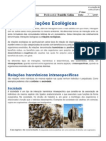 Relações Ecológicas