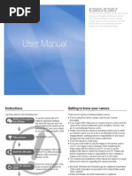 Download Samsung ES65SL50 English User Manual by Samsung Camera SN28543816 doc pdf