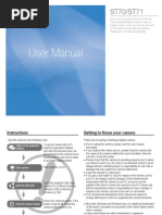 Download Samsung ST70TL110 English User Manual by Samsung Camera SN28543844 doc pdf