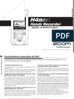 Zoom H4nSP Manual de Instrucciones (Spanish)
