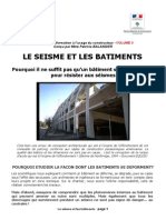 Le Seisme Et Les Batiments -Volume 3