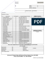 U.S. Customs Form