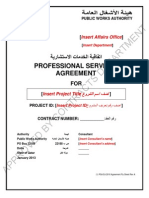 PSA2010 (RevA-2013) Specimen Agreement Document