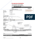 Rental Form