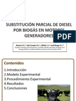 Diesel Biogás PPT