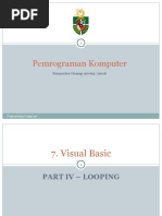 Pemrograman Komputer: Semester Genap 20015 /2016