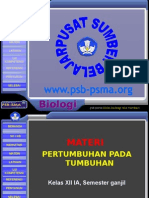 Pertumbuhan Dan Perkembangan Pada Tumbuhan1