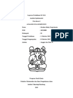 Laporan Praktikum KI 3121-Analisis Dua Komponen