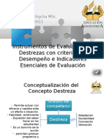 Instrumentos de Evaluación de Destrezas Con Criterios de Desempeño e Indicadores Esenciales de Evaluación