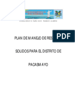 PLAN 11356 Plan de Manejo de Residuos Solidos 2011 PDF