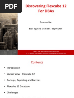 SAOUG-FlexCube 12c Architect for DBA