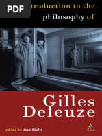 Jean Khalfa-Introduction to the Philosophy of Gilles Deleuze-Continuum (1999)