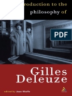 Jean Khalfa-Introduction to the Philosophy of Gilles Deleuze-Continuum (1999)