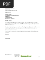 Download Acceptance Letter Template by ResumeBear SN28549864 doc pdf