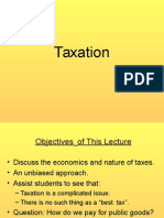 Taxation Lecture