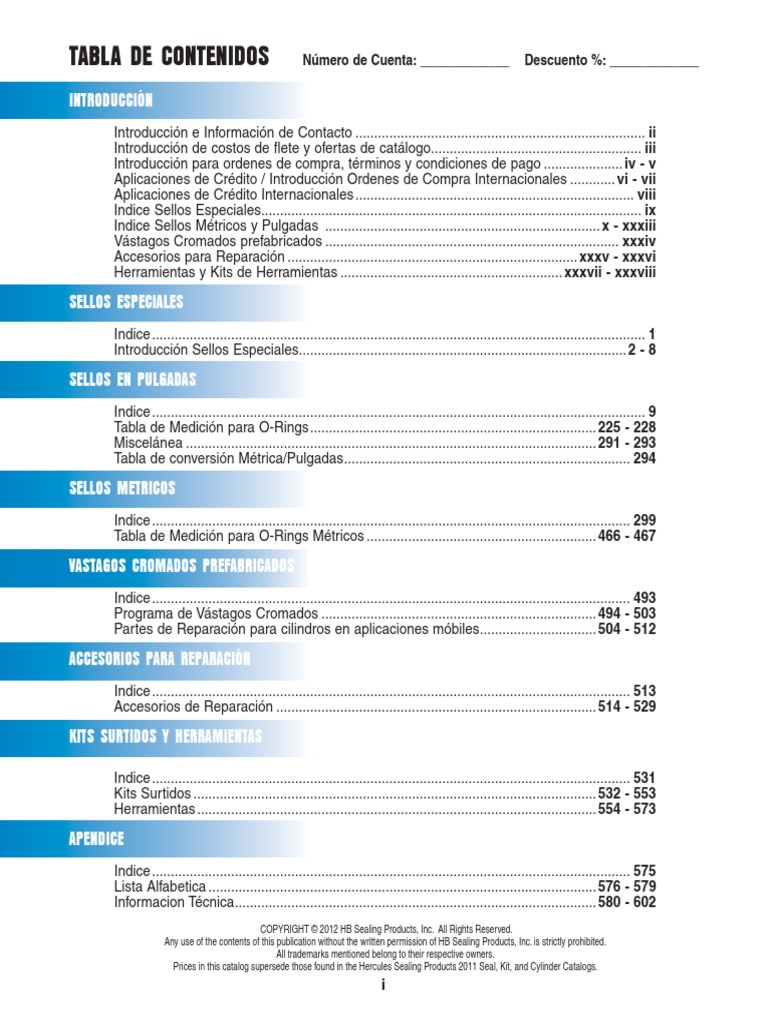 2012 Spanish Seal Catalog Calidad (Negocios) Tecnología (General)