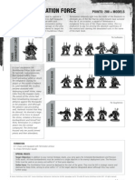  Chaos Space Marines Datasheet - Annihilation Force