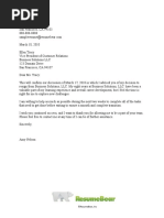 Download Sample Letter of Resignation by ResumeBear SN28551317 doc pdf