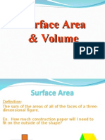 Surface Area and Volume 