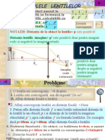 Formulele Lentilelor in Conventiafizica Si Probleme