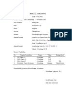 Biodata Mahasiswa Teknik Kimia Politeknik Negeri Sriwijaya