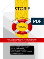 Fituici Bacalaureat Istorie