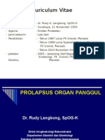 Prolapsus Organ Panggul - DR - Rudy Lengkong