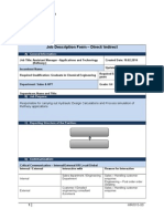 Job Description Form - Direct/ Indirect: A) General Information