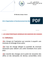 Chapitre 4 Organisation Et Fonctionnement Du MarchÃ - Des Changes PDF