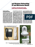 High-Speed Wireless Networking in The UHF and Microwave Bands