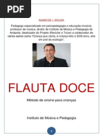 Apostila ( Flauta Doce) PDF - Método de Ensino Para Crianças