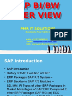 Sap Bi/Bw Over View: PMR It Solutions